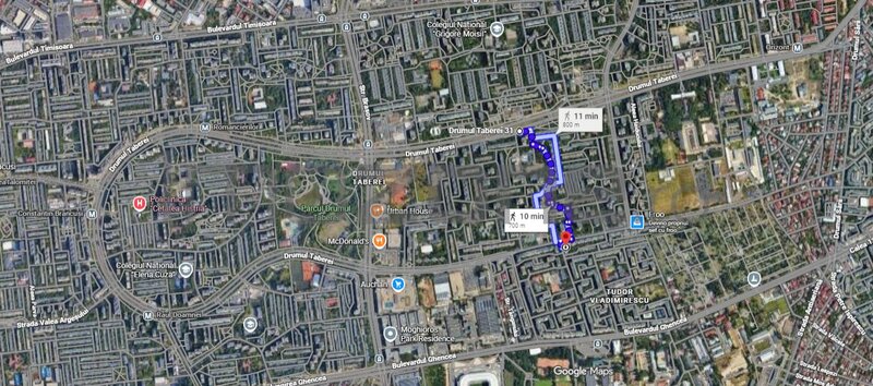 1 Mai nr. 29, ap. 3 camere, etaj 4/10, c-tie1980, bucatarie mare, 2 bai